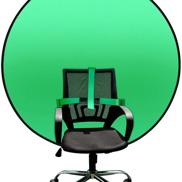 Green Chair Background Screen Foldable Backdrop Cloth for Studio