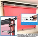 Neewer 4 Roller Wall Mount Photography Background Support System