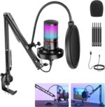 Neewer RGB CM25 USB Gaming Microphone Kit