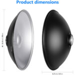 Neewer Beauty Dish + Diffuser and Honeycomb Grid